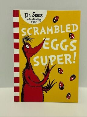 Dr. Seuss Scrambled Eggs Super! Paperback Book